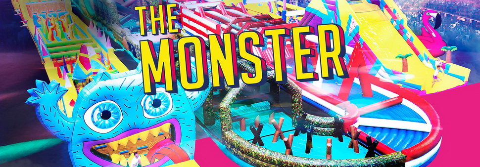 The Monster - World&#039;s Largest Inflatable Obstacle Course - June 23 to 25