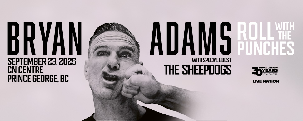 Bryan Adams Roll with the Punches Tour at CN Centre on September 23, 2025