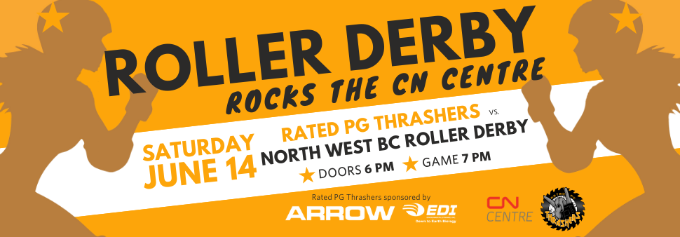 Roller Derby Rocks the CN Centre on June 14