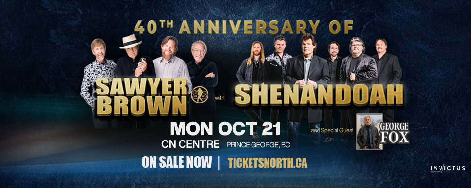 Sawyer Brown Shenandoah Mon Oct 21 CN Centre