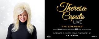Theresa Caputo Live: The Experience at the CN Centre on October 6, 2025 Theresa Caputo Live: The Experience at the CN Centre on October 6, 2025